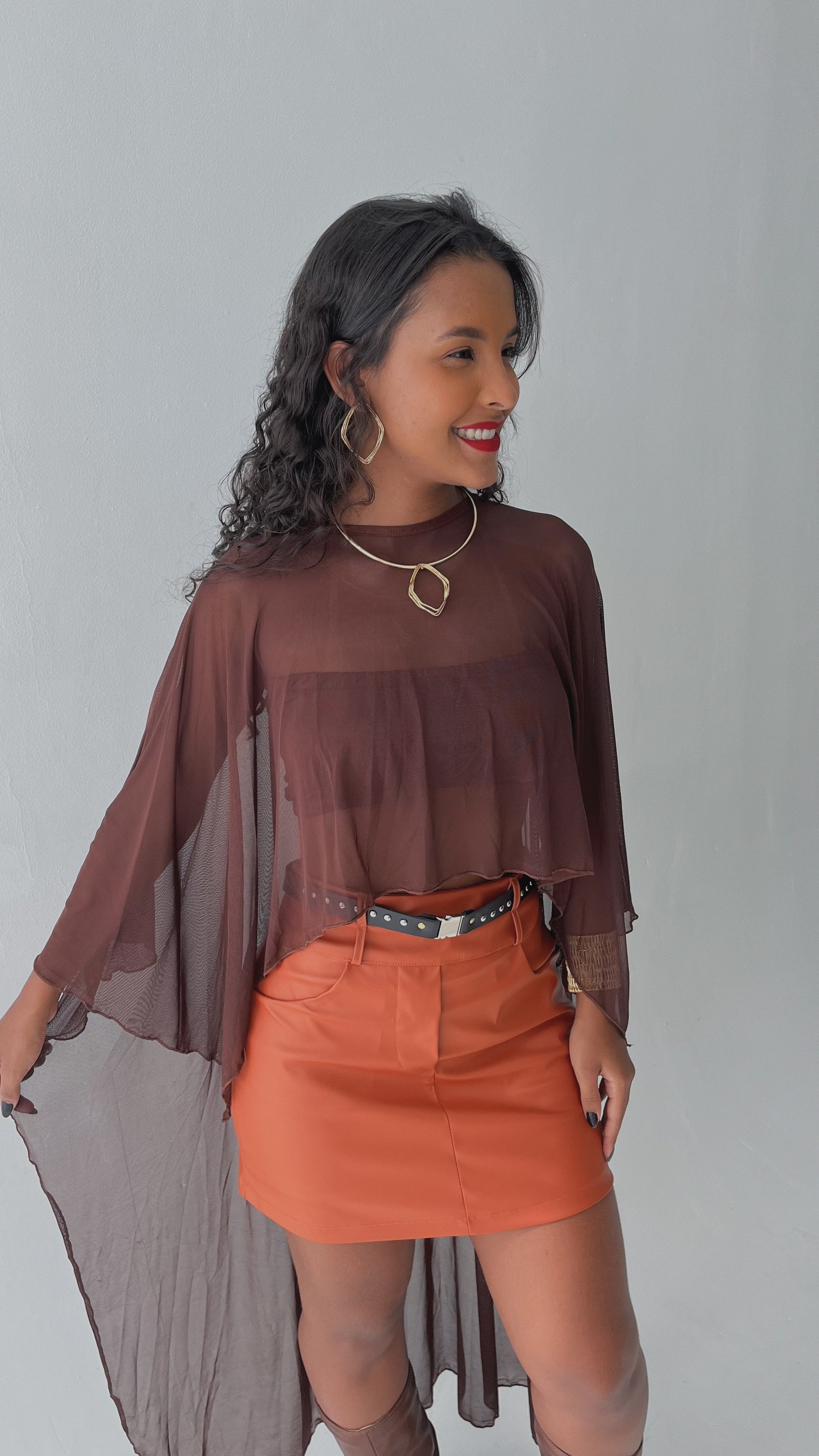 Short|Saia Gabi + Cinto