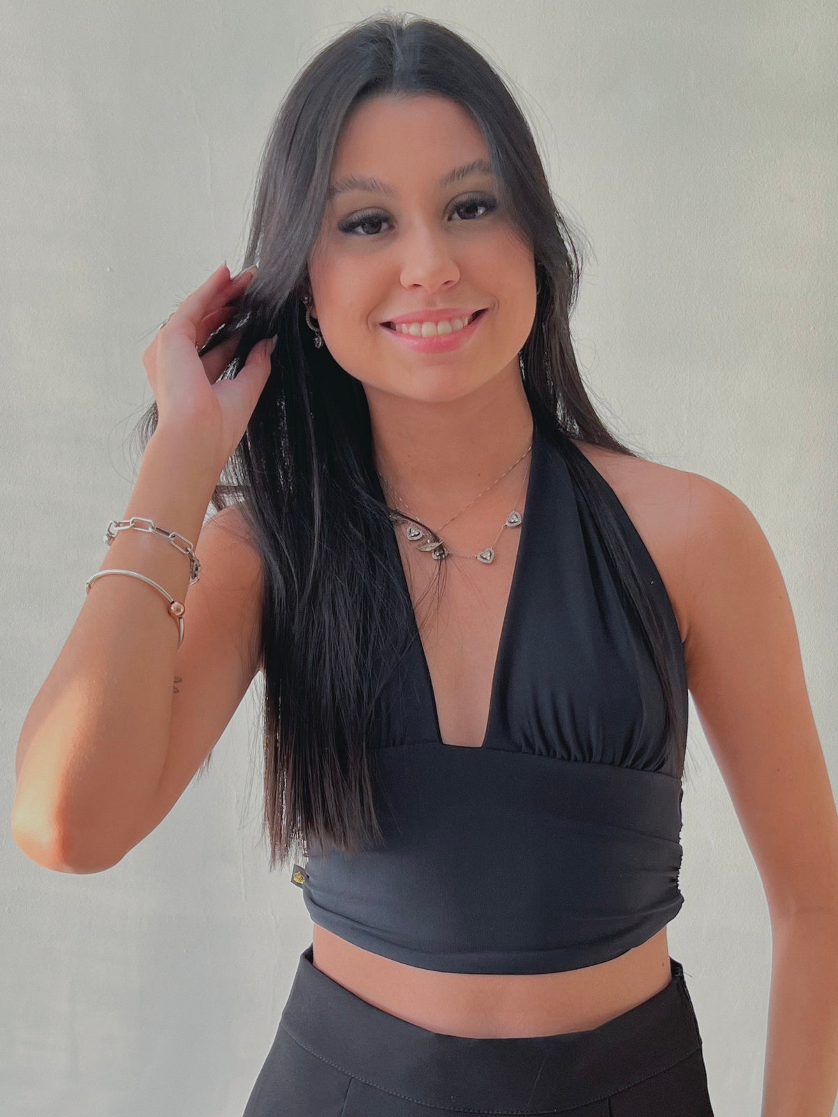 Cropped Ise | Preto
