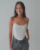 Corset branco